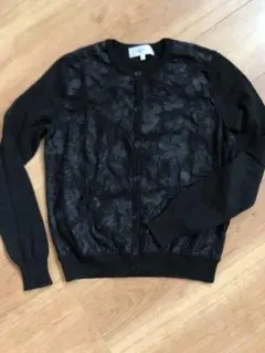 年末セール!CARVEN 黒レースカーディガン