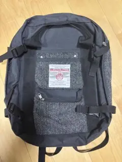 Harris Tweed リュック・穴あり・ハリスツイード