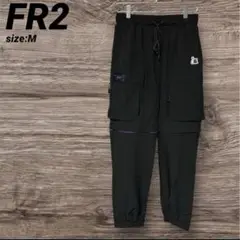 #FR2 エフアールツー カーゴパンツ ハーフパンツ ブラック 2way 楽天市場】FR2 エフアールツー パンツ 2WAY ストレッチシェル