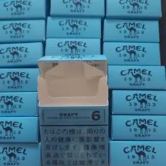 空き箱　キャメル6mm