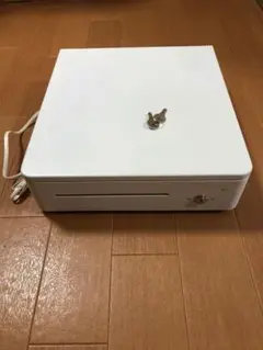 ホワイト金属製レジキャッシュボックス