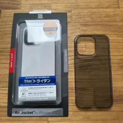 Air Jacket for iPhone 14pro クリアブラック