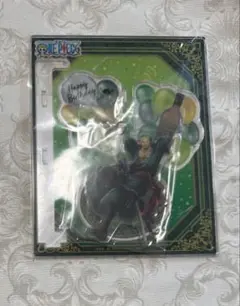 ゾロ ONE PIECE バースデーゆらゆらアクリルスタンド 麦わらストア