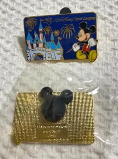 Walt Disney Travel Company ピンバッジセット