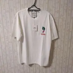 【新品未使用】ブルガリア発 RISELIN 半袖Tシャツ 刺繍 トップス XL