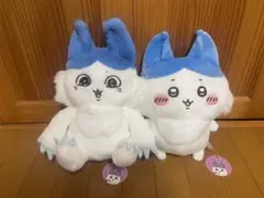 ちいかわ　パラレルワールド　BIGぬいぐるみ ハチワレ　2種セット