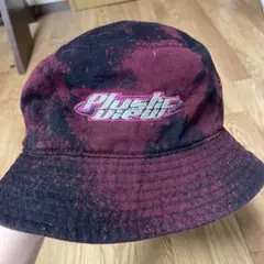 plustic view バケットハット レッド L