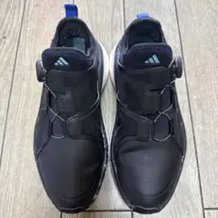値下げ adidas ゴルフシューズ ブラック　23,5cm