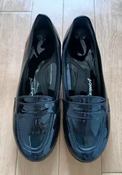 Re:getA/リゲッタ 快適 ウェッジ ローファー エナメル M 日本製