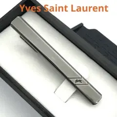 イヴサンローラン YSL タイピン ネクタイピン ブラック 【未使用品】
