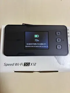 Speed Wi-Fi 5G X12 モバイルルーター
