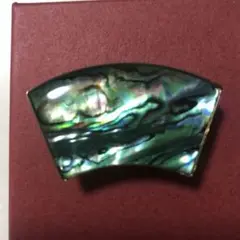 新品未使用の螺鈿帯留め