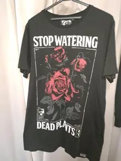 KILLSTAR バラと骸骨デザイン Tシャツ XL