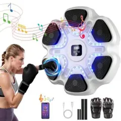 壁掛け式音楽ボクシングトレーナー、9モード 9段階調整 大人用