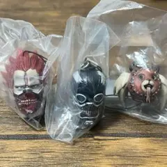 未開封　ドロへドロ ヘッドマスコットコレクション フィギュア　3種　セット