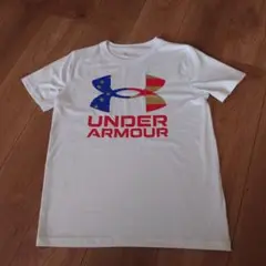 アンダーアーマー　白　ジュニア　Tシャツ 160