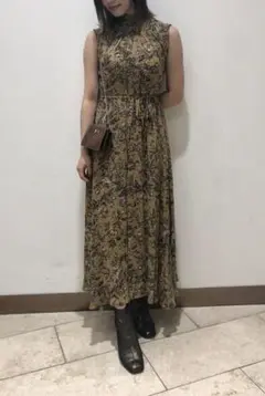 【美品】フレイアイディー ヴィンテージフラワーワンピース ワンピース 花柄
