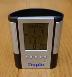ペンケース デジタル時計 温度計付