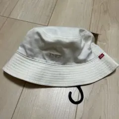 新品　未使用　タグ付き　EDWIN バケットハット ホワイト　少し汚れあり