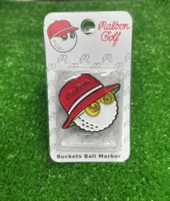 新品マルボンゴルフ malbon golf クリップマーカー マグネット
