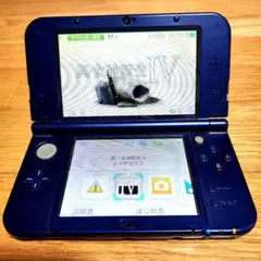 【動作品】New ニンテンドー3DS LL ネイビー 本体