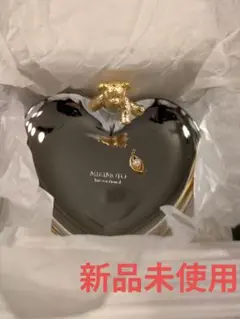 MIKIMOTO ハート型トレイ ゴールドクマ付き