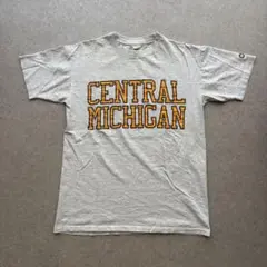 USA製 セントラルミシガン大学 Tシャツ グレー L 古着