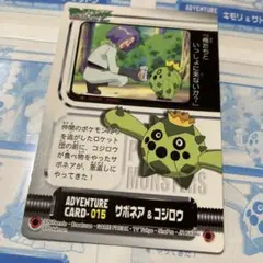 ポケモンカードダス ずかん アドベンチャーカード 「コジロウ」