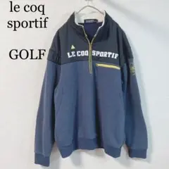 le coq GOLF ルコック ゴルフ プルオーバー ロゴ刺繍 メンズ