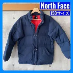 ◆North Face 150サイズ ダウンジャケット ネイビー
