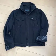 【美品】バーバリー　ブルーレーベル　ミリタリージャケット バーバリーブルーレーベル（Burberry Blue Label） ヴィンテージ