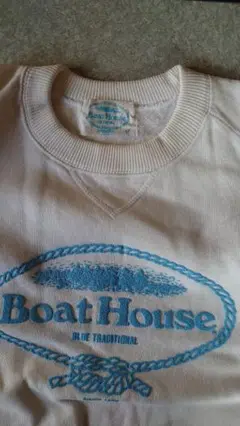 BoatHouse ホワイトスウェット
