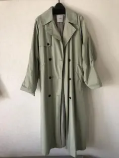 CLANE バックフリルトレンチコート