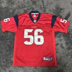テキサンズ CUSHING 56番 ユニフォーム Reebok