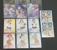 ラブカ 限定セパレーター(海未/善子/りな)、先攻後攻マーカー、スリーブセット②