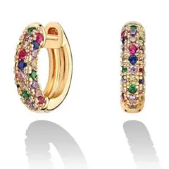 ピアス レディース リングピアス フープピアス 金属アレルギー対応 14k★