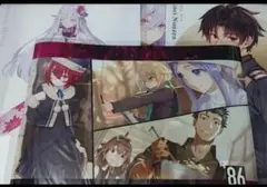 くじ引き堂　86-エイティシックス-　C賞　クリアポスター　シン、レーナ　4点