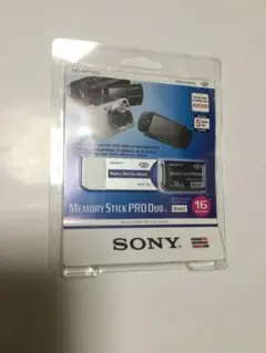 ソニー 「メモリースティック PRO デュオ」『MS-MT16G』