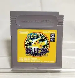 【初期化済】ポケットモンスター　ピカチュウ　ゲームボーイ　イエロー【動作良好】