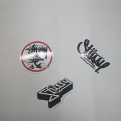 Stussy ロゴステッカー 3枚セット