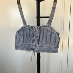 デニムビスチェ②