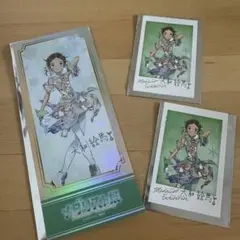 メダリスト展　大和絵馬　チケット風カード/フォトカードセット