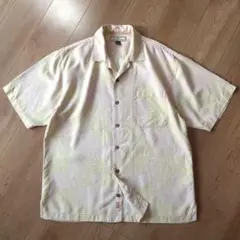 Tommy Bahama アロハシャツ/シルク100%/A207/古着/M