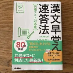 漢文早覚え速答法
