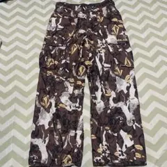 最終 スノーボードウェア VOLCOM ボルコム 総柄 派手