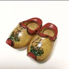 オランダ 木靴 ミニチュア 古