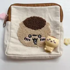 ちいかわ もこもこポーチ1 ミニフィギュア くりまんじゅう ガチャガチャ グッズ