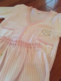 新品未使用タグ無ディオール95babyDiorニットセットアップピンク春秋冬2点