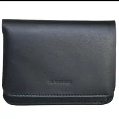 JIL SANDER ブラック名刺入れ 保存袋付き　価格交渉OK ORIGAMI MULTI CARD HOLDER（名刺入れ）｜JIL SANDER（ジル