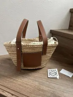 LOEWEかごバッグ/バスケットバッグ スモール